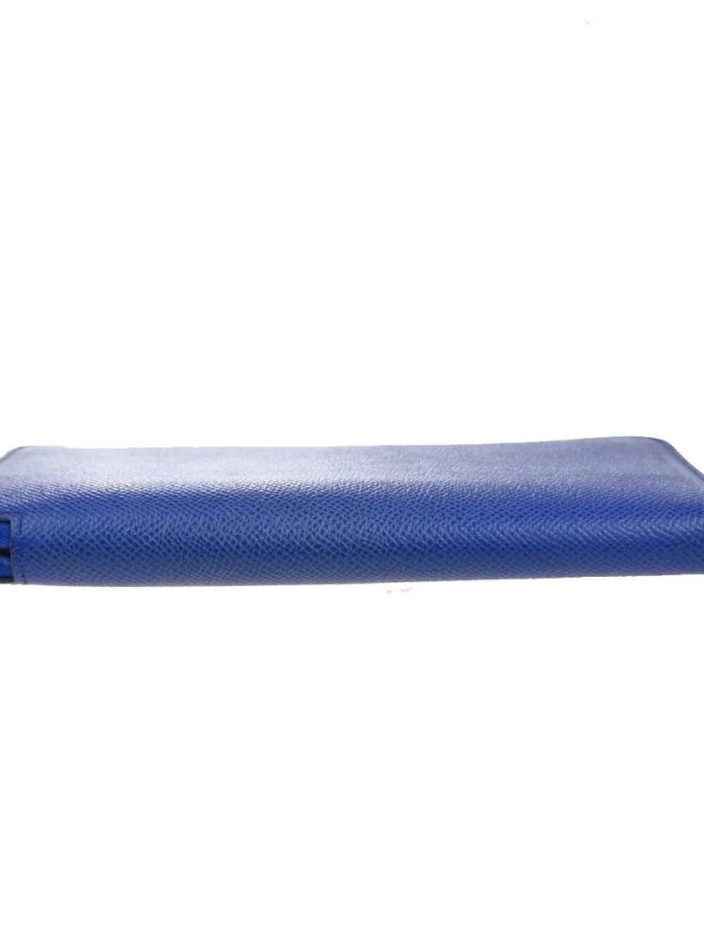 HERMES Azap Silk In Zip Around Long Wallet Epsom Leather Blue SHW France 38RL950 - Picture 6 of 16